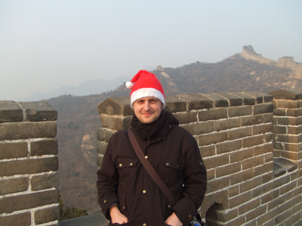 A moron on the Great Wall